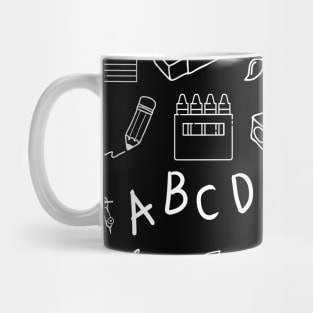 School Themed Cute Design Mug